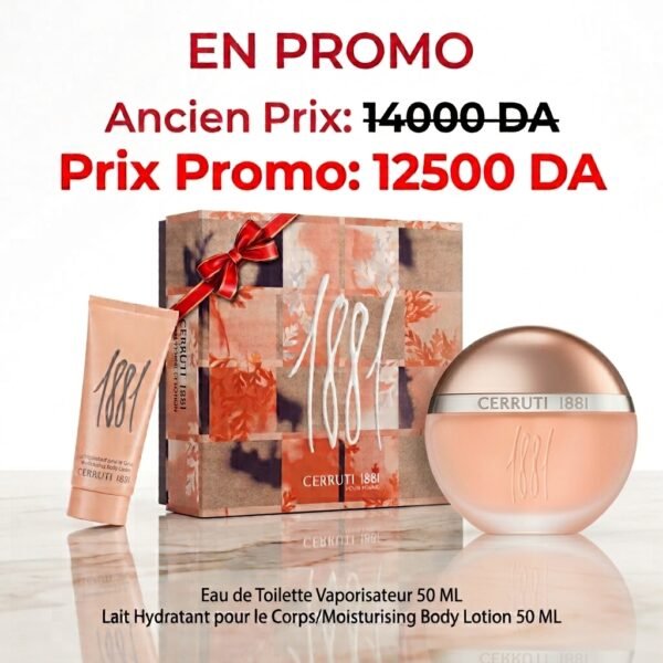 COFFRET CERRUTI 1881 pour femme