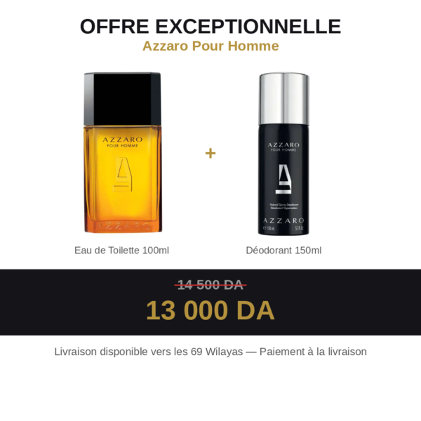 Pack Azzaro Pour Homme