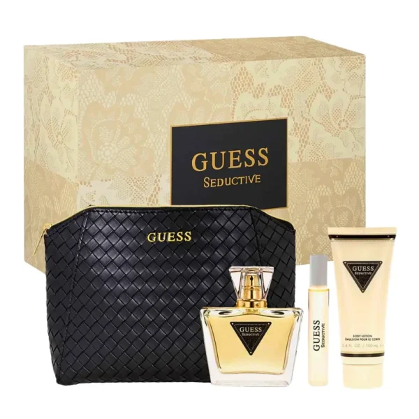 Coffret Cadeau Guess – Seductive Eau de Toilette (4 Pièces)