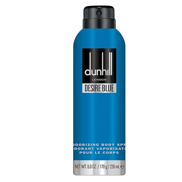 Dunhill – Desire Blue for Men Déodorant Vaporisateur pour le Corps (170 g / 226 ml)