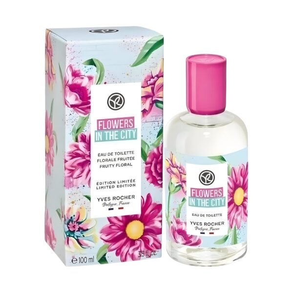 Yves Rocher – Flowers in the City Eau de Toilette Édition Limitée (100 ml)