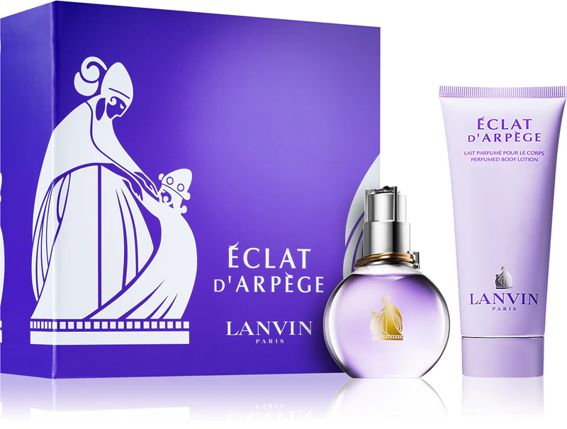 Lanvin – Coffret Éclat d'Arpège Eau de Parfum (50 ml + Lait Parfumé pour le Corps)